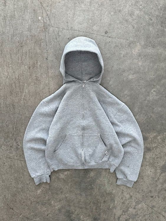 Noctua Grey Zip Hoodie