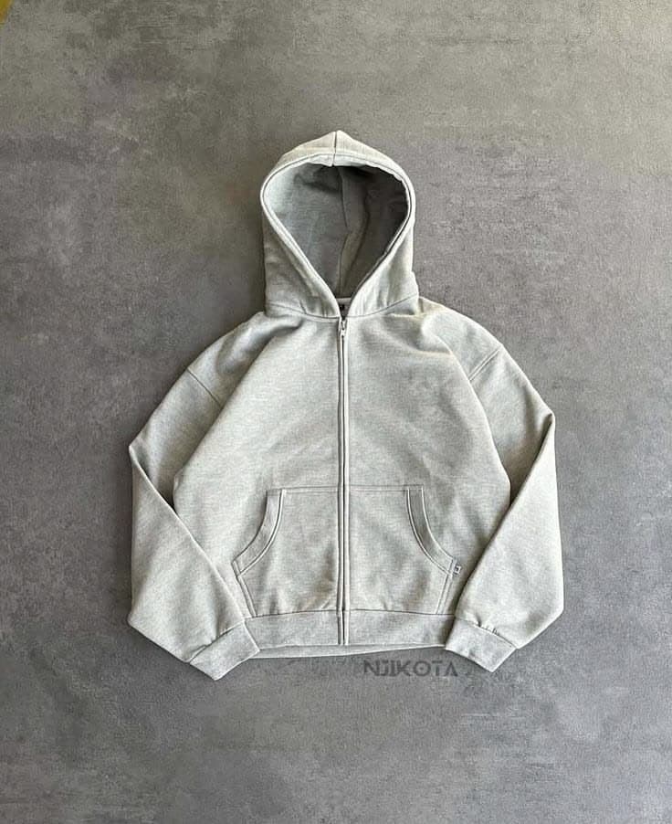 Lumen Oatmeal Zip Hood