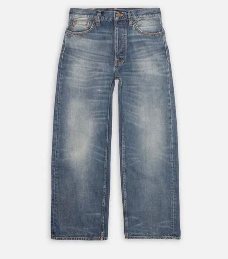 Washed Loose Denim Jean