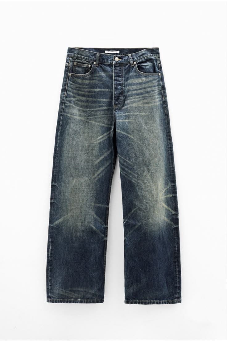 Wide Leg Selvedge Jean